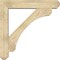 Ekena Millwork Legacy Craftsman Rough Sawn Bracket w/ Offset Brace, Douglas Fir, 8"W x 44"D x 44"H BKT0806X44X44LEC04RDF - alternate 3